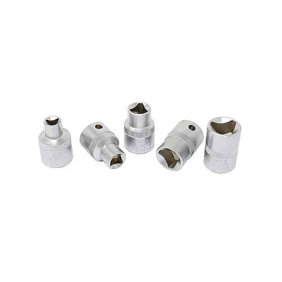 Набор головок для ремонта топливных насосов а/м(М5-8мм,М6-10мм, М8-12мм, М10-15мм, М12-16.5мм), в блистере ROCKFORCE RF-4011225 Одесса