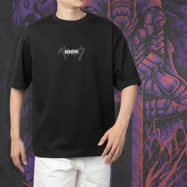 Футболка чоловіча з  принтом Берсерк Гатс и Гриффин BW Розмір 48 Дніпро - фото 5