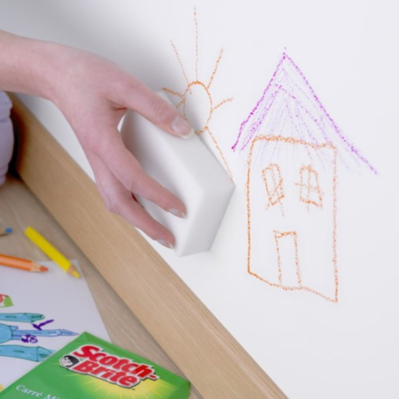 Набор меламиновых губок для чистки и уборки, для посуды, для мебели, раковины, мочалки для дома, кухни, ванной 25 шт. Каменец-Подольский