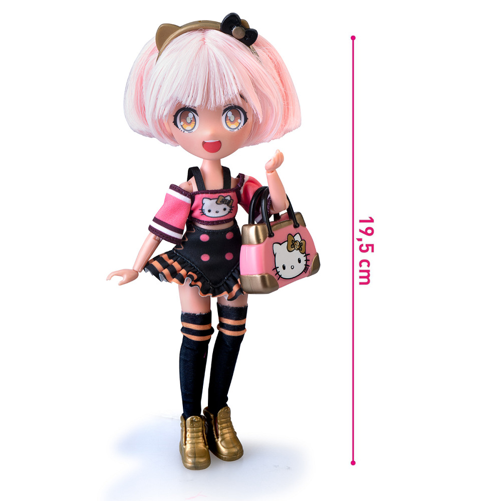 Ігровий набір 4SF Manga Dolls серії Hello Kitty – Золота Ролер Діва Днепр - изображение 3
