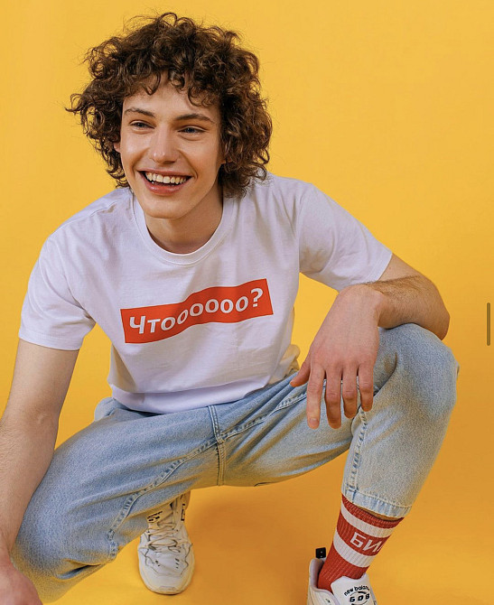 Мужская\Женская футболка 100% хлопок - ЧТОООООО? Черновцы - изображение 1