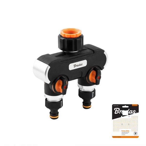 Розподільник з 2 кранами, BLACK LINE РЗ 1