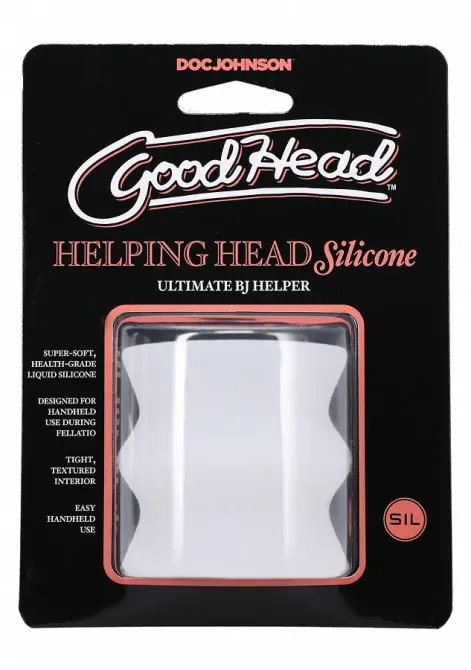 Мастурбатор Doc Johnson GoodHead - Helping Head Silicone Львів - фото 4