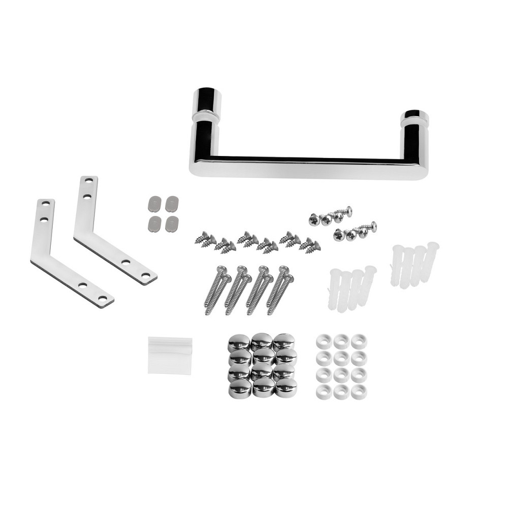 Душевая кабина Qtap Leo CRM10995-AC6 90х90 см, стекло Clear, CalcLess, 6 мм без поддона Киев - изображение 14