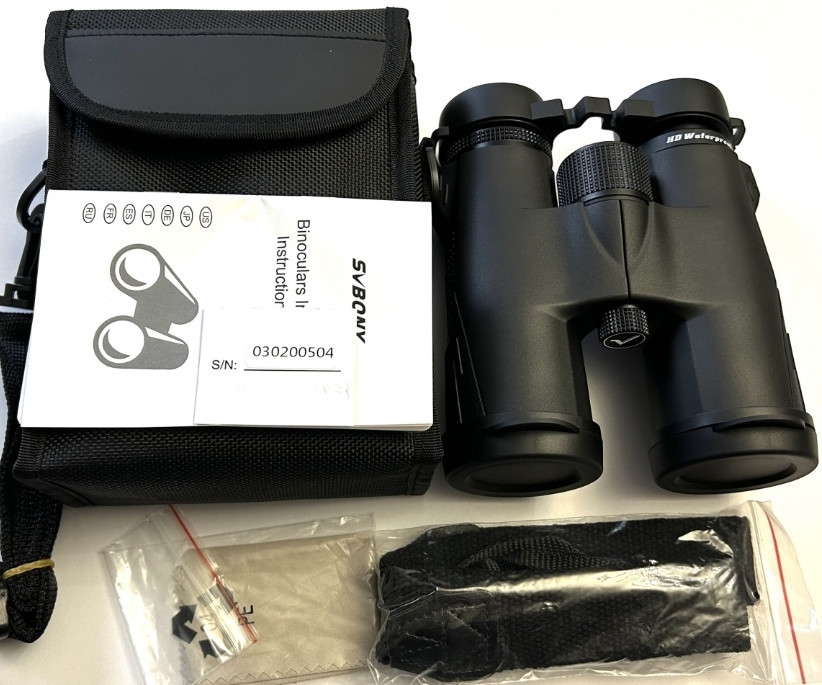 Бинокль SVBONY SV47 BAK4 10x42 и 8х42 Киев - изображение 8
