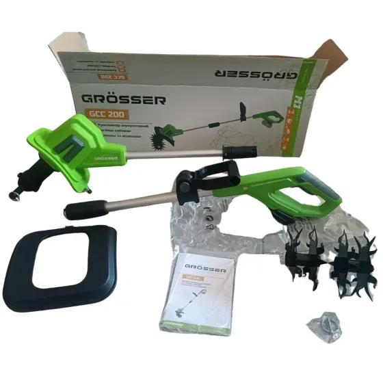 Акумуляторний культиватор Grosser GCC 200 КАРКАС Коломия