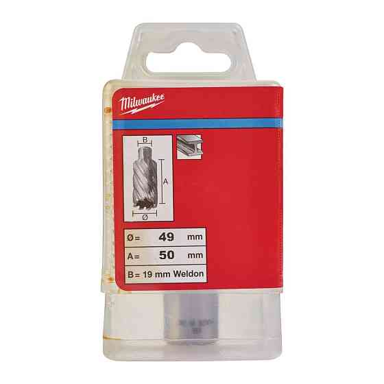 Кільцева фреза по металу MILWAUKEE HSS (WELDON), O49x50мм Одеса