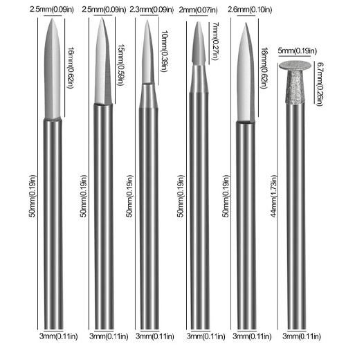 Набор фрез для дерева в кейсе, 6 шт. Киев - изображение 3