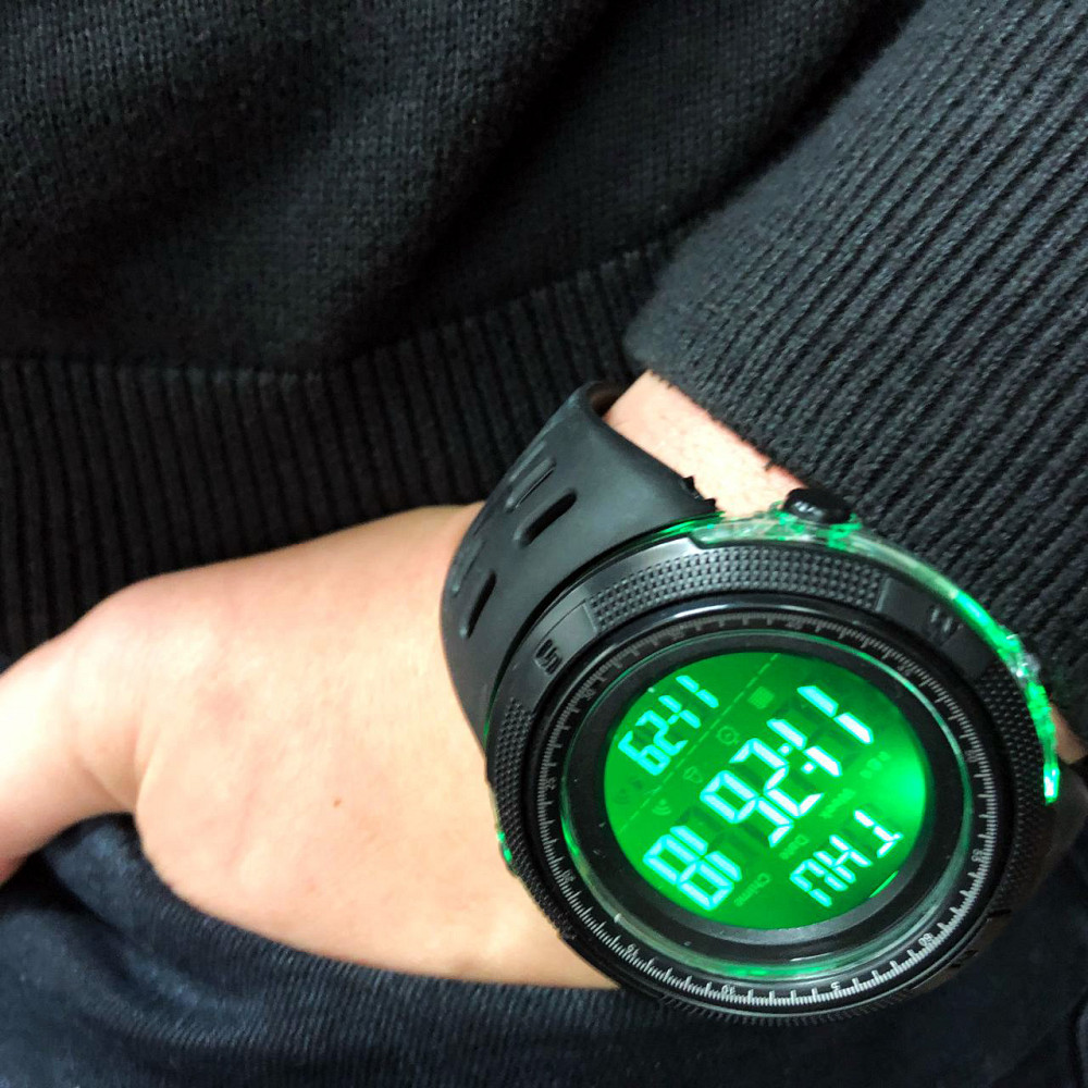 Годинники для походів SKMEI 2070BK BLACK, Годинники спортивні армійські Спецназ RQ-36 Івано-Франківськ - фото 4