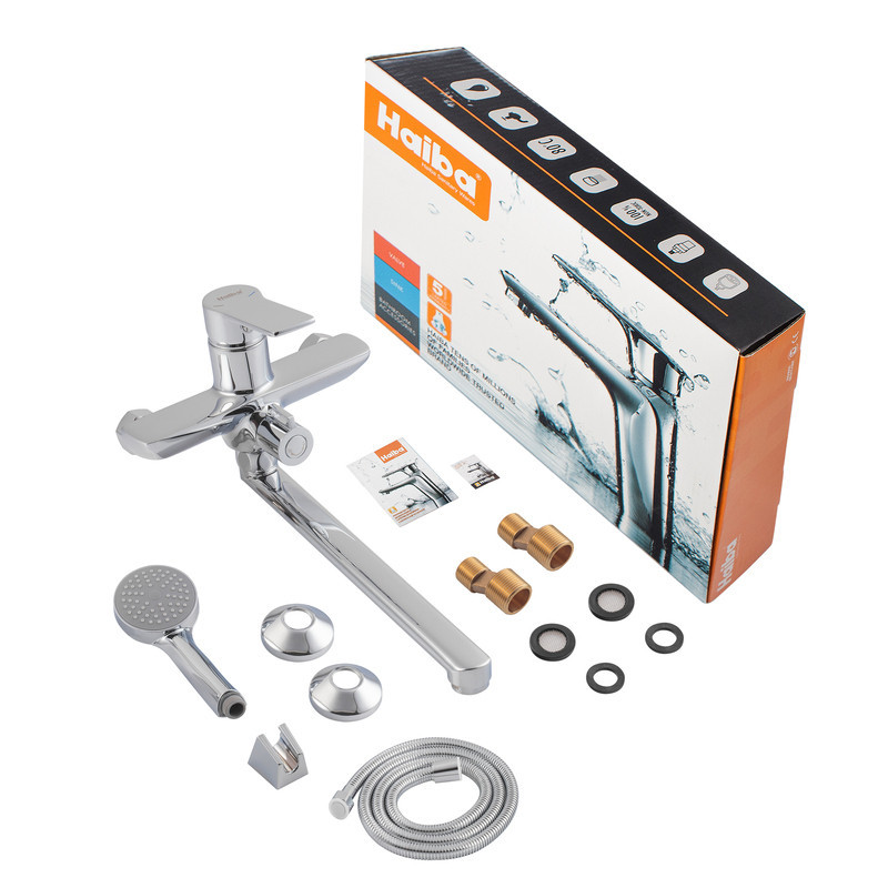 Змішувач для ванни Haiba Diana 006 (HB1016) - надійний водяний кран Харків - фото 4