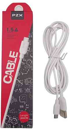 Кабель USB PZX S-01 2M MicroUsb / довжина 2 метри Дніпро