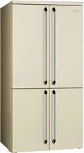 Холодильник Lodówka SMEG FQ960P5 Side by Side 187 cm Beżowa Киев