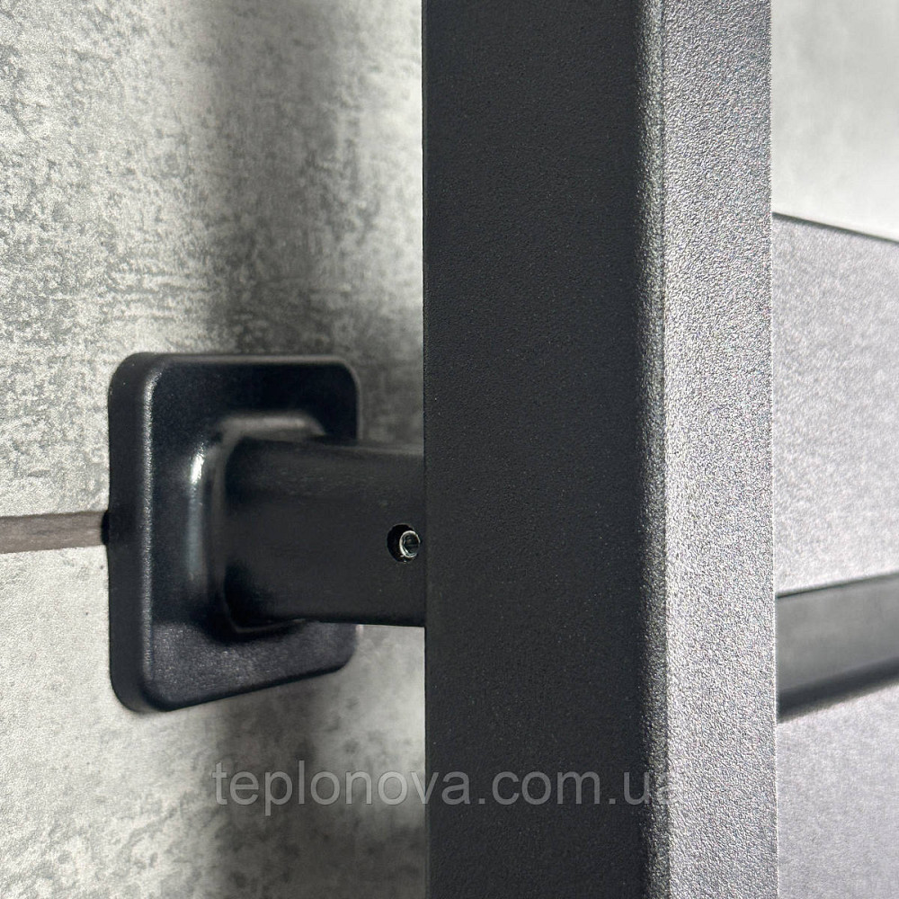 Електрична сушарка для рушників NAVIN Largo 1100х500 Sensor з Wi-Fi, широкий лівобічний, чорний муар Чернівці - фото 6