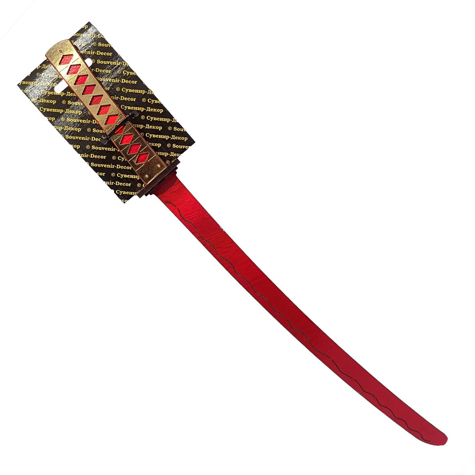Деревянный сувенирный меч «КАТАНА мини RED» KT45-R Винница - изображение 1