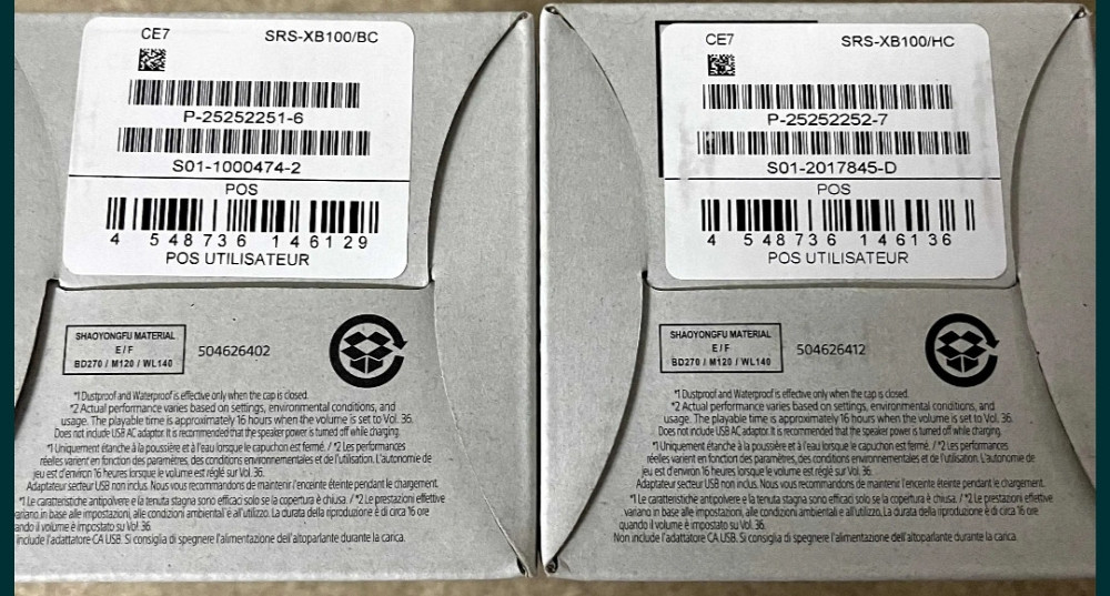 Портативная Колонка: Sony SRS-XB100 Black/Gray Харьков - изображение 2