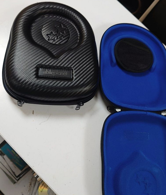 Жёсткий высококачественный плоский чехол для наушников. Харьков - изображение 7
