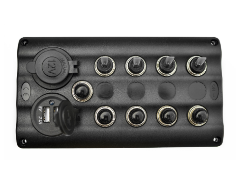 Панель На 4 Перемикача Автомат 82Х107Мм Прикурювач І Usb Порт Київ - фото 1