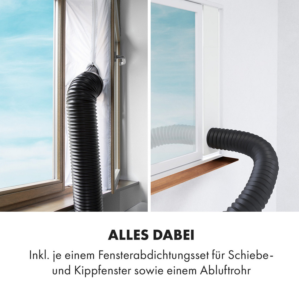 Мобильный кондиционер Metrobreeze Rome 10 000 BTU/3,0 кВт Пульт дистанционного управления EEC A+ черный Черный Ровно - изображение 9