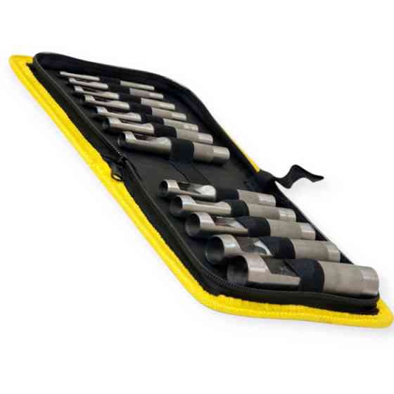 Набір просічок для вирубування прокладок 12 шт, 3-19 мм (чохол тканина) Мукачево