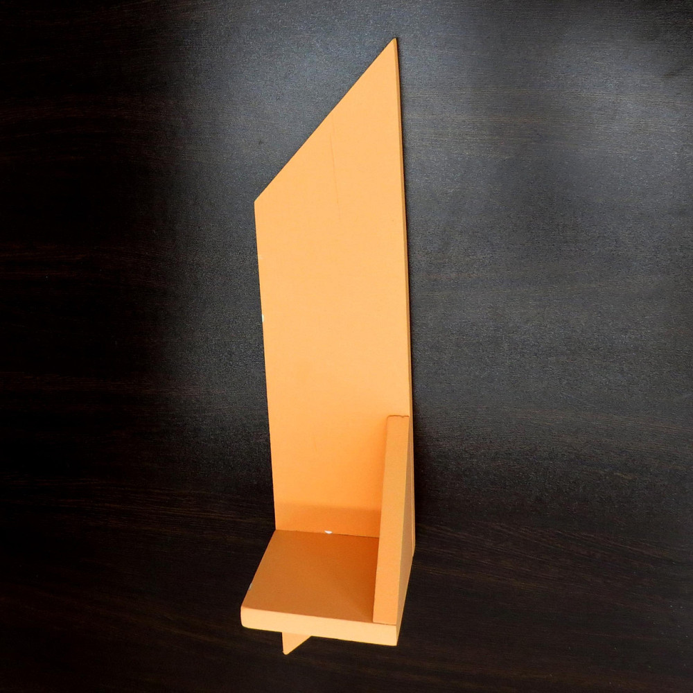 Настінна полиця "Емпайр" ліва грейпфрут Миколаїв - фото 8