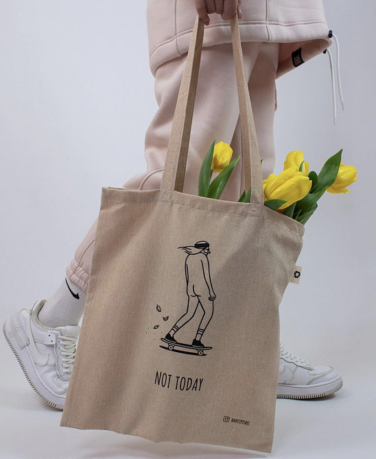 Еко- сумка \ ЕКО- ШОПЕР с принтом 