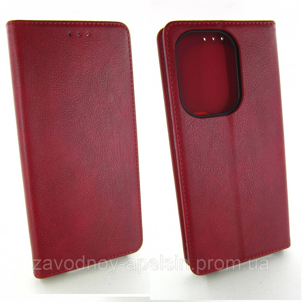 Чехол книжка Xiaomi Redmi Note 13 Pro 4G Poco M6 pro (красный) Одеса - фото 1