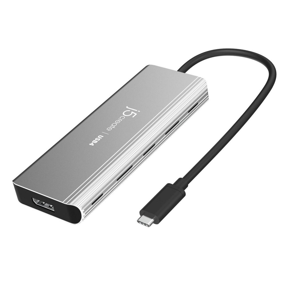 USB-хаб J5create USB-C 5-в-1 Grey (JCD401-N) ( 13983 ) Харків - фото 5