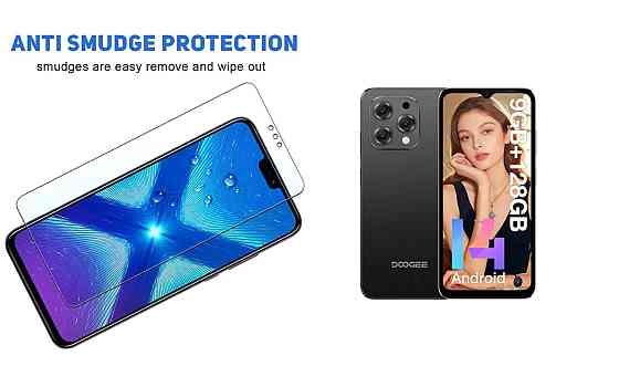 Защитное стекло NeoGlass для DOOGEE N55, N55 Plus, N55 Pro – ультрапрозрачное и устойчивое Киев