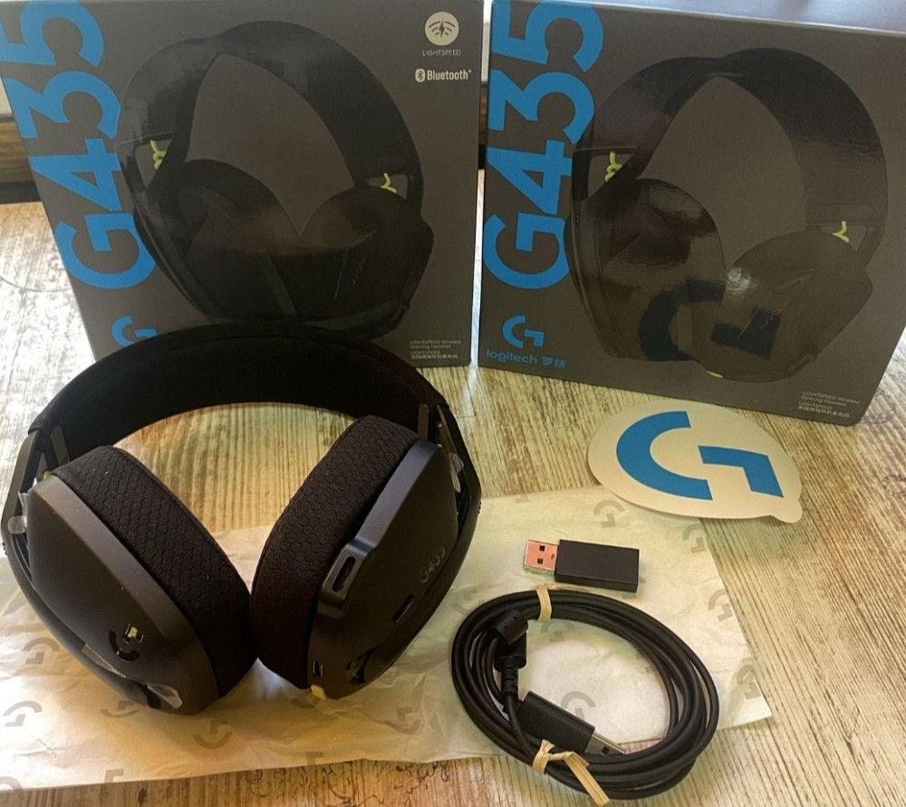 Наушники Logitech G435 черного цвета. Новые. Киев - изображение 2