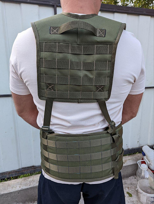 Розвантажувальні системи РПС розвантаження РПС у зборі з підсумками + ремень Олива, Піксель, Хижак ( Дніпро - фото 3