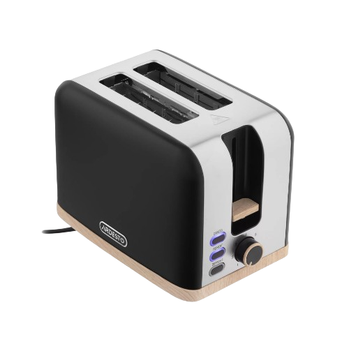 Тостер 800W чорний T-F420BWD Ardesto Житомир - изображение 6