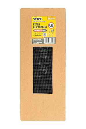 MASTERTOOL Сітка абразивна MASTERTOOL зерно 400 107х280 мм 50 шт 08-0240PC Коломия