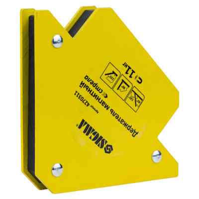 Магніт для зварювання Sigma стріла 11кг 75x65мм (45,90,135°) (4270311) Вінниця