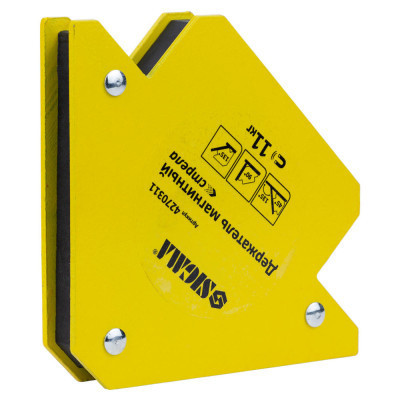 Магніт для зварювання Sigma стріла 11кг 75x65мм (45,90,135°) (4270311) Вінниця - фото 3