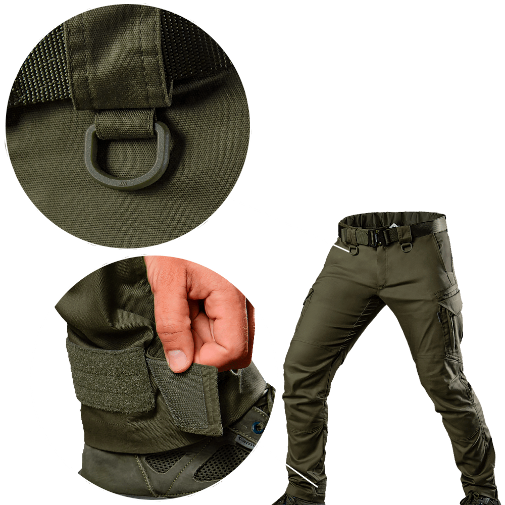 Тактичні штани Спартанець Canvas (Оливкові) розмір M Вінниця - фото 4