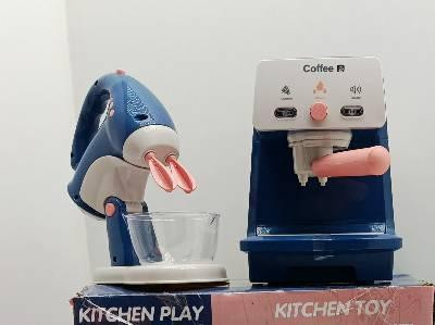 Дитячий ігровий набір побутової техніки: кавоварка, міксер, блендер, тостер 28917 Луцьк - фото 2