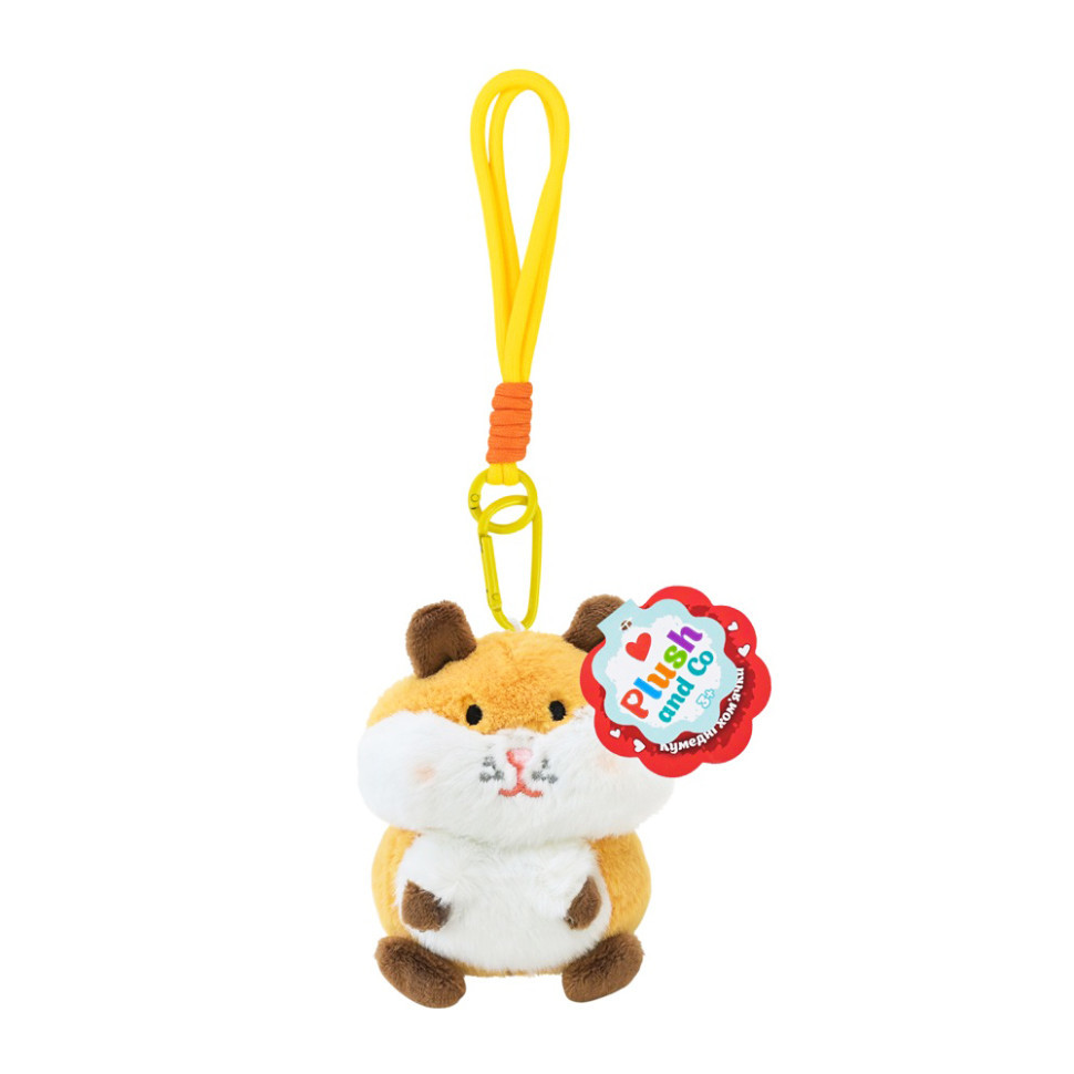 М'яка іграшка-брелок "Хом'ячок" PLC25003-5, 8х5х11 см Вінниця - фото 1