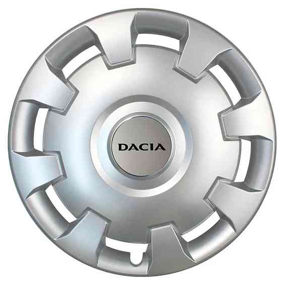 Автомобильные модельные колпаки R14 Dacia 206 4шт, SJS, серебряные Киев