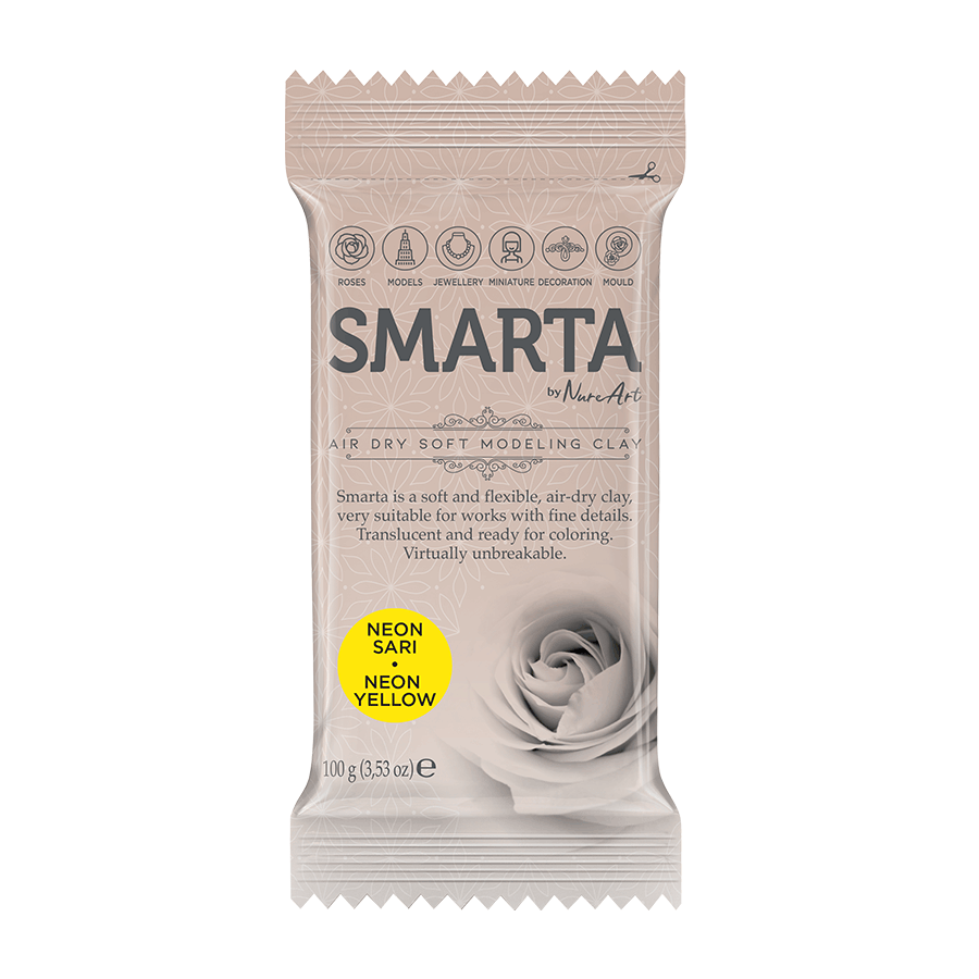 Пластика самозастигаюча Неонова 100 г Smarta Київ - фото 2