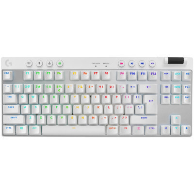 Клавіатура Logitech G PRO X TKL Lightspeed Tactile USB UA White (920-012148) Вінниця - фото 1