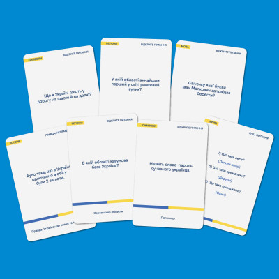 Настольная игра Orner Разговорная игра "Шевченко спрашивает. Игра об Украине" (1909) Винница - изображение 5