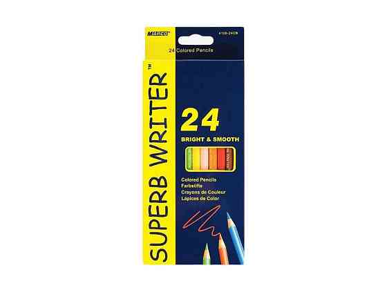Олівці Superb Writer 24 кольори №4100-24CB ТМ MARCO   Solmir Київ