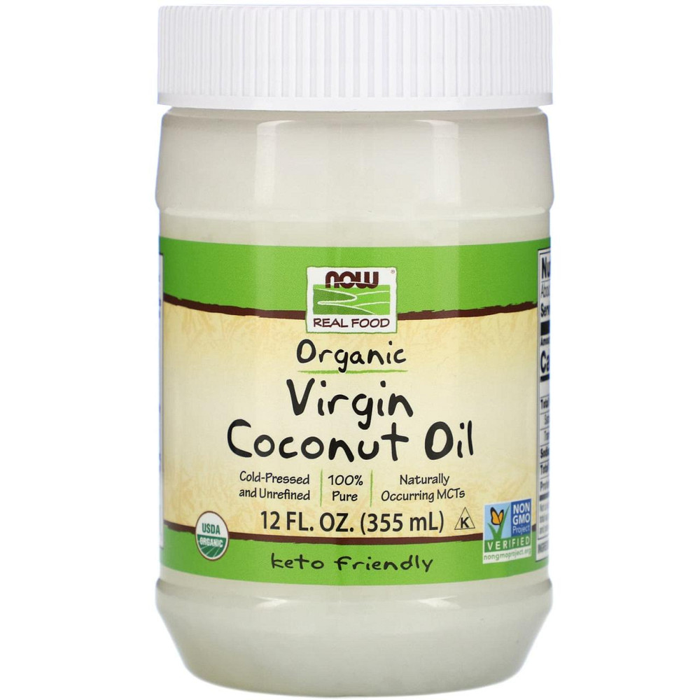 Кокосова олія Now Foods Coconut Oil 355 мл Київ - фото 1