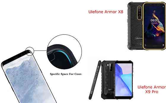 Захисне скло HyperGlass Pro для Ulefone Armor X8, Armor X9 Pro – максимальна чутливість та захист Київ