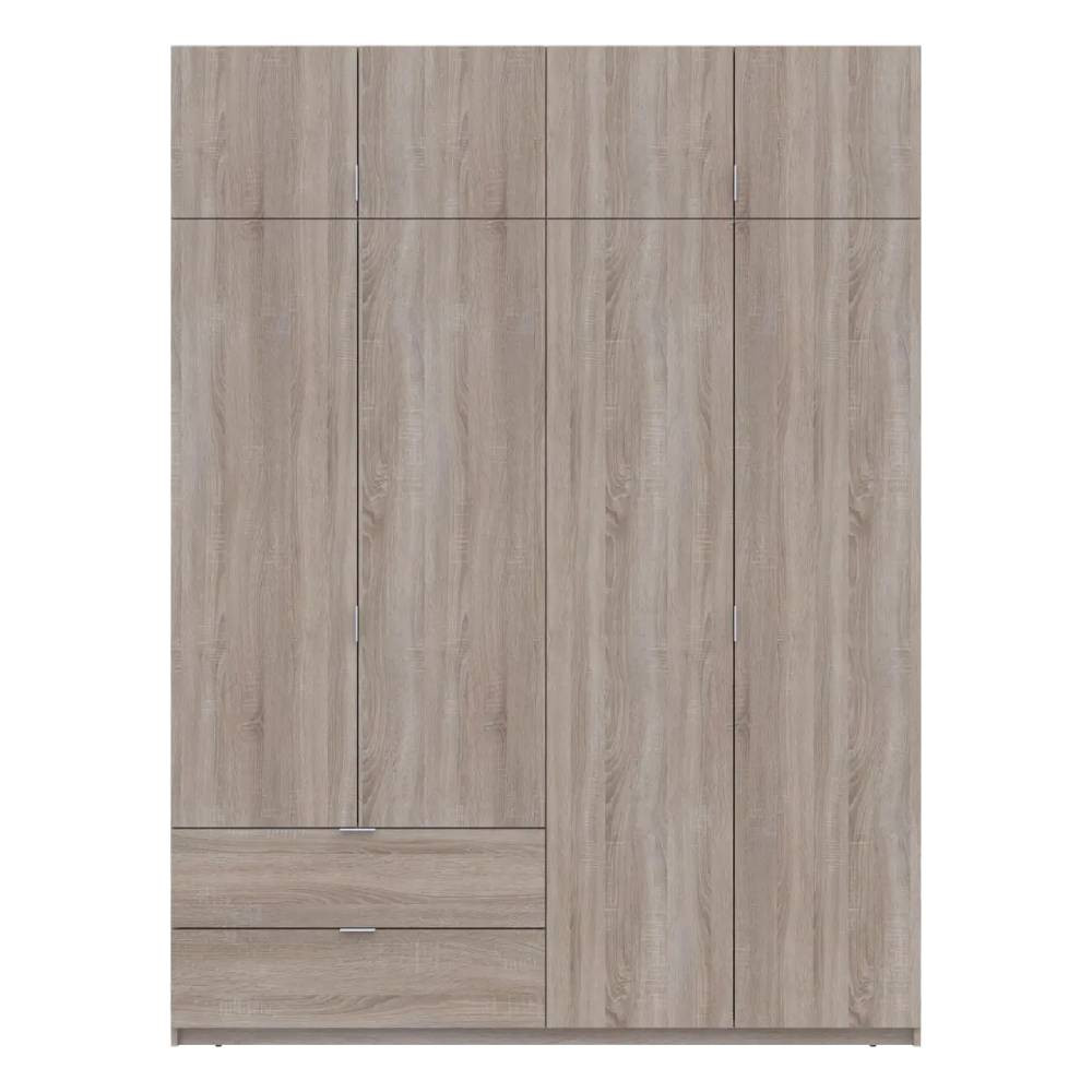 Шафа для одягу Doros Лукас Дуб Сонома 180х50х240 DRS-011620 (80737731) Львів - фото 4