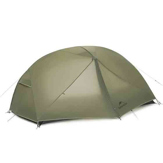 Намет надлегкий двомісний Naturehike Mongar Hiking Tent Pro CNK2550WS037, 20D, зелений Киев