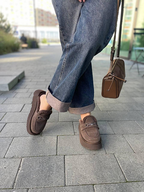 ITTS Угги жіночі ITTS -24 коричневі (зима, замша натуральна) (6042) Коломыя - изображение 8