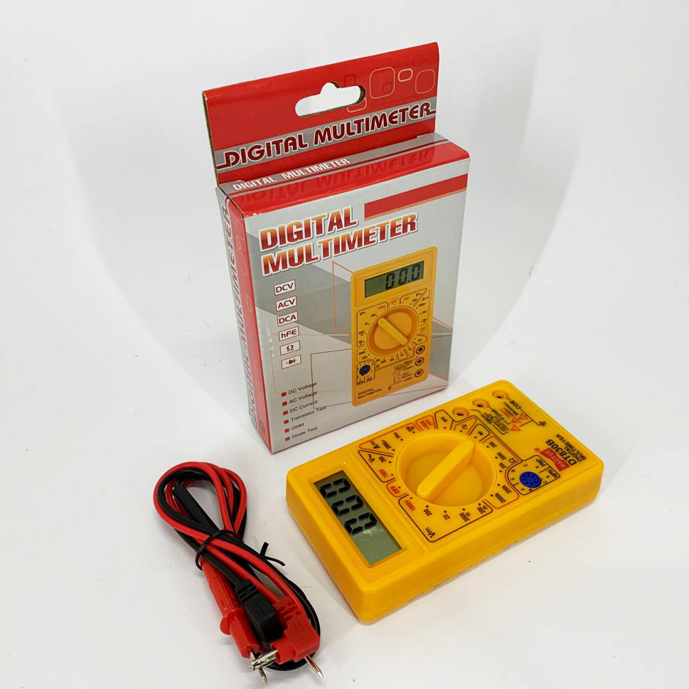 Мультиметр універсальний HAOYUE, Мультиметри для роботи, Мультиметри портативні, Перевірений мультиметр JI-21 Львів - фото 7