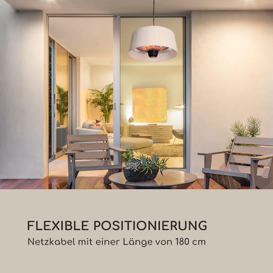 Обогреватель для террасы Venice Heat 800/1000/1800Вт с дистанционным управлением белыйBlumfeldt Германия Ровно - изображение 2