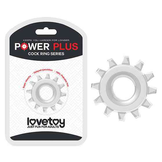 Ерекційне кільце - Power Plus Cockring 3 Clear Sex Aura Київ